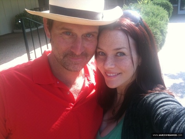 Annie Wersching and Jeffrey Nordling Hack n' Smack 2010