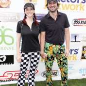 Annie Wersching and Stephen Full at 2011 Hack n' Smack Celebrity Golf Tournament