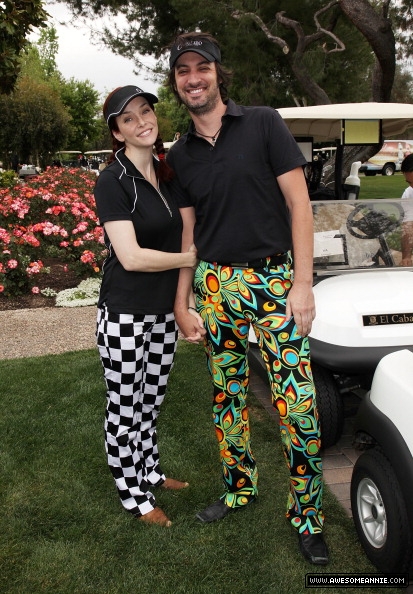 Annie Wersching and Stephen Full at 2011 Hack n' Smack Celebrity Golf Tournament