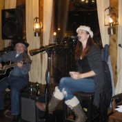 Annie Wersching singing at McNally's Irish Pub