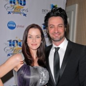 Annie Wersching and husband Stephen Full at Night of 100 Stars 2010