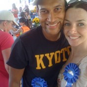 Annie Wersching and Keegan-Michael Key at 8th Annual Nuts for Mutts Dog Show