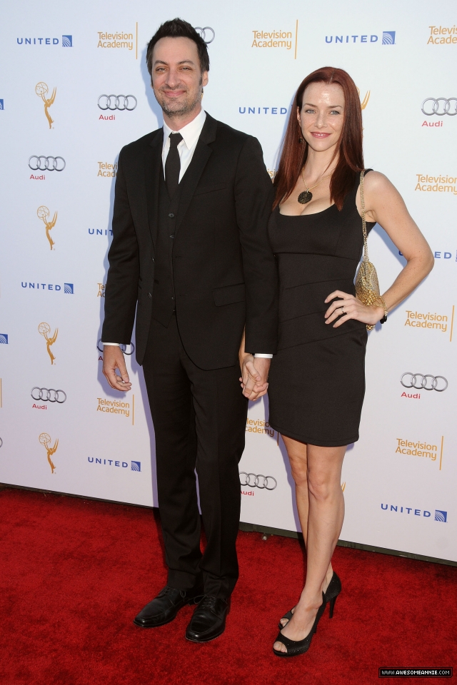 Annie Wersching and Stephen Full at Television Academy Performers Nominee Reception for The 66th Emmy Awards - 2