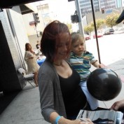 Annie Wersching signing autographs 3