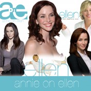 Annie on Ellen poster by Jen Pelcheck