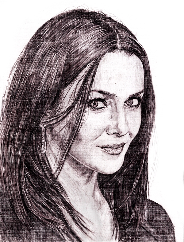 Annie Wersching portrait by saintaker