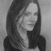 Annie Wersching portrait by Eliavanti