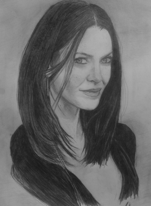 Annie Wersching portrait by Eliavanti