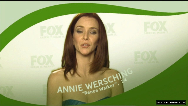 FOX Green It, Mean It Campaign with Annie Wersching