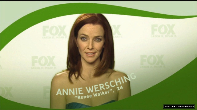 FOX Green It, Mean It Campaign with Annie Wersching