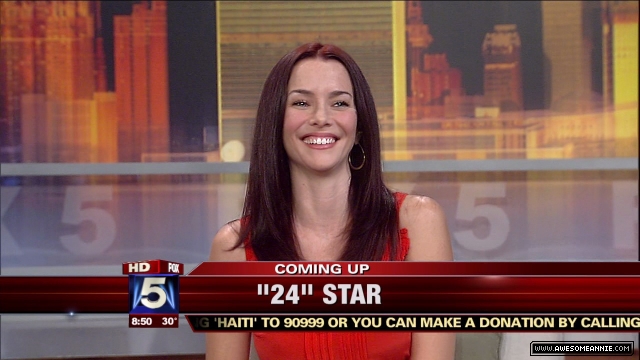 Annie Wersching Good Day NY Interview