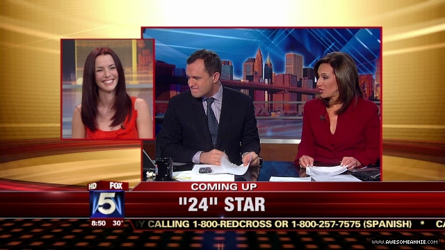 Annie Wersching Good Day NY Interview