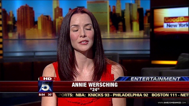 Annie Wersching Good Day NY Interview