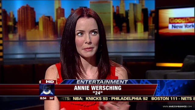 Annie Wersching Good Day NY Interview