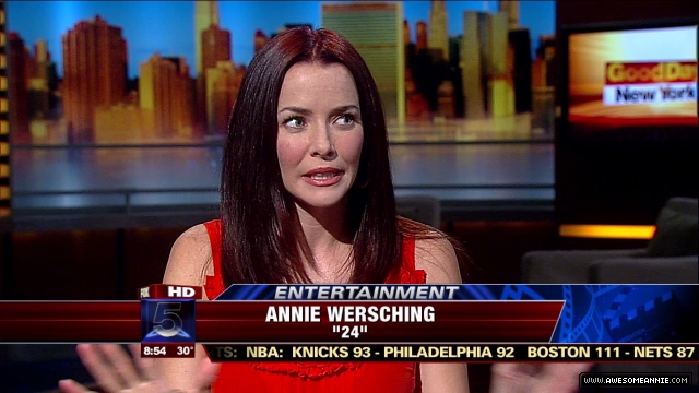 Annie Wersching Good Day NY Interview