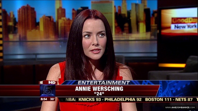 Annie Wersching Good Day NY Interview