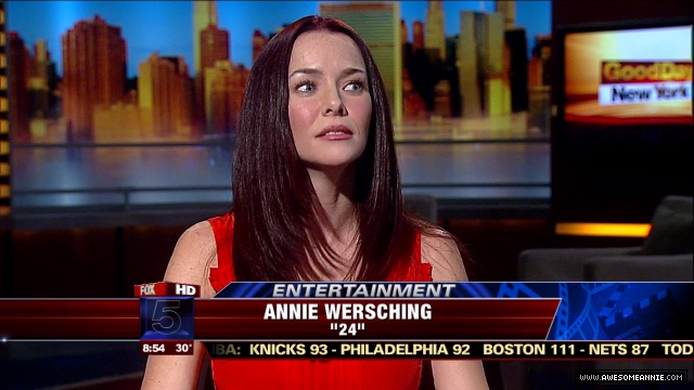 Annie Wersching Good Day NY Interview