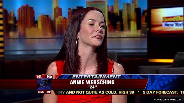 Annie Wersching Good Day NY Interview