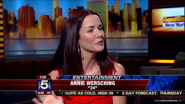 Annie Wersching Good Day NY Interview