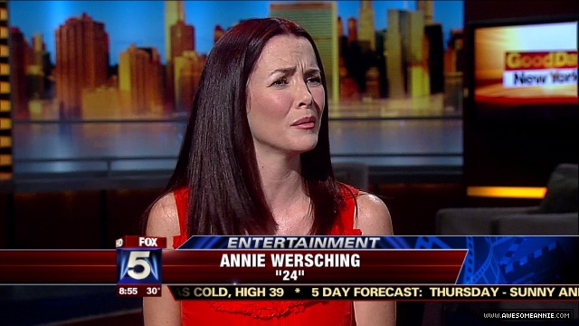Annie Wersching Good Day NY Interview