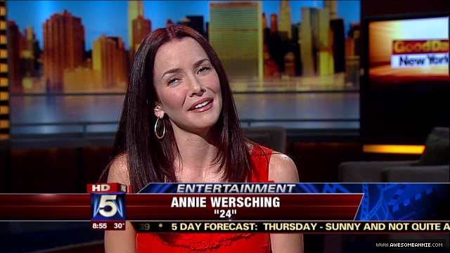 Annie Wersching Good Day NY Interview