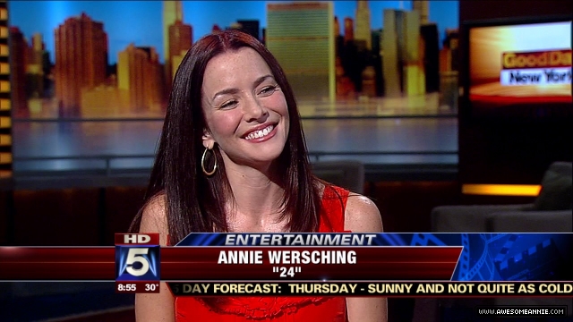 Annie Wersching Good Day NY Interview