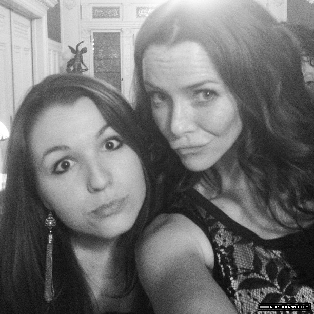 Annie Wersching and fan Alli Draper