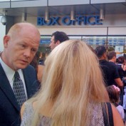 Annie Wersching and Glenn Morshower at American Idol finals