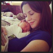 Annie Wersching with son Ozzie Wersching Full