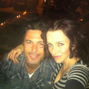 Annie Wersching with Carlos Bernard