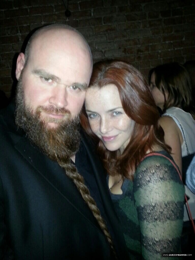 Annie Wersching with Chris McRitchie