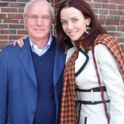 Annie Wersching with Doug Zemke at Millikin University