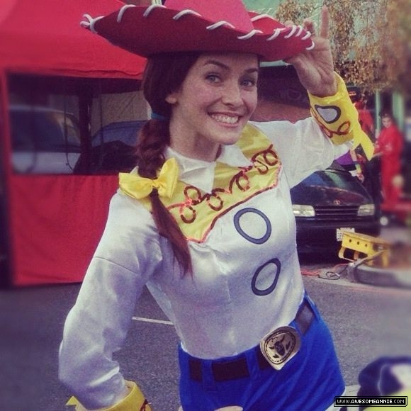 Annie Wersching's Halloween Costume 2012