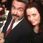 Annie Wersching and Jon Cassar dinner