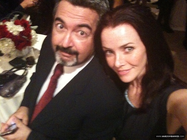 Annie Wersching and Jon Cassar dinner