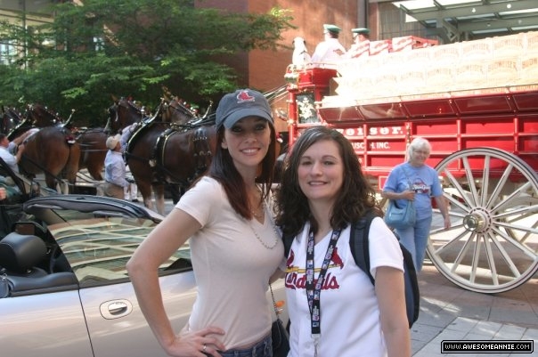 Annie Wersching and friend Mary McAteer