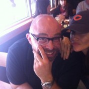 Annie Wersching with friend Ryan Quick