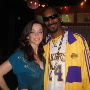 Annie Wersching with Snoop Dogg