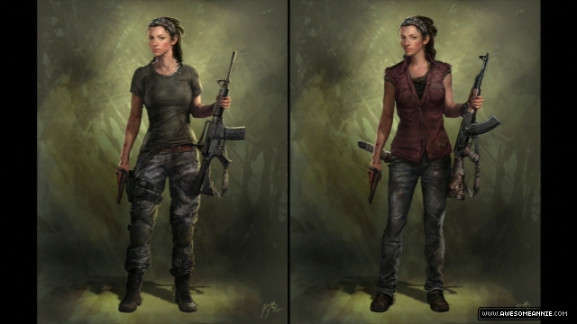 The Last of Us Tess Concept Art - 03