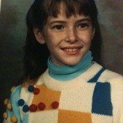 Annie Wersching child yearbook photo