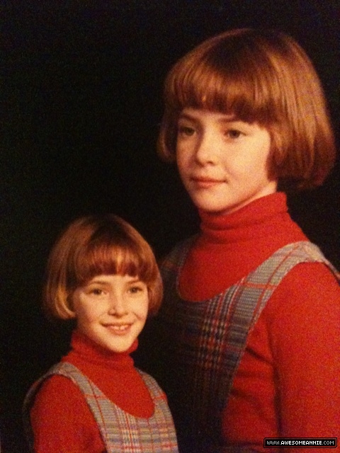 Young Annie Wersching - bowl haircut