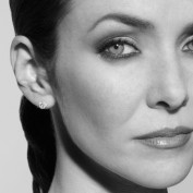 Annie Wersching photo shoot by Jeffrey Vogeding black and white