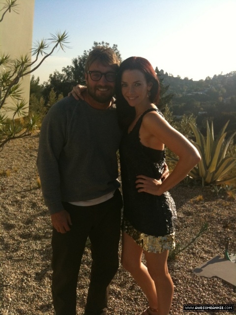 Annie Wersching and Brian Bowen Smith