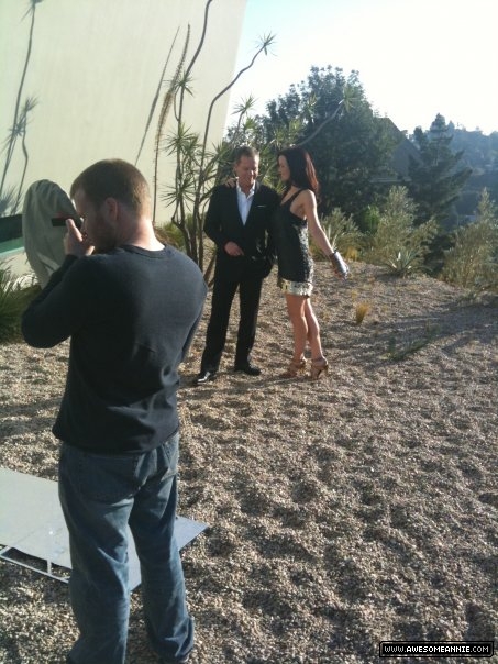 Annie Wersching and Kiefer Sutherland photo