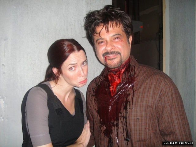 Annie Wersching and Anil Kapoor 24 Day 8