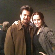 Annie Wersching and Anil Kapoor 24 Season 8