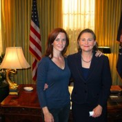 Annie Wersching and Cherry Jones behind the scenes 24 Season 7