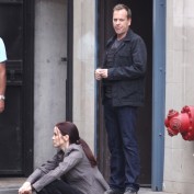 Annie Wersching filming 24 Season 8 Episode 15