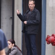 Annie Wersching filming 24 Season 8 Episode 15