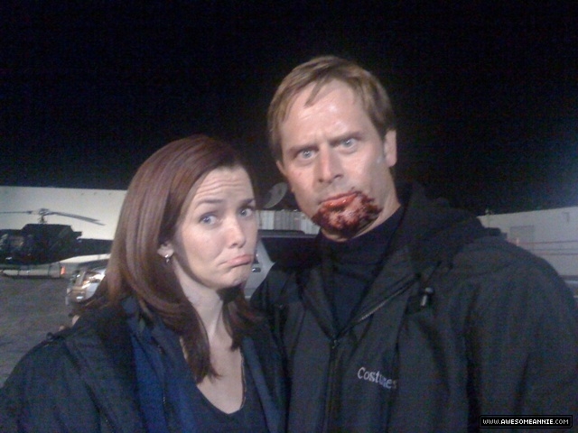 Annie Wersching and Jeffrey Nordling 24 Season 7